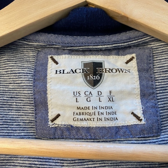 Men’s blue cardigan from Black Brown 1826 - Picture 3 of 4